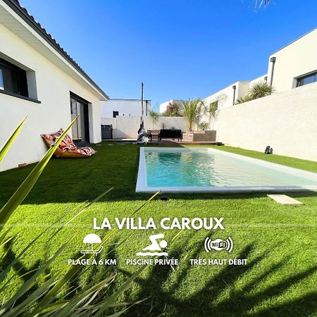 Villa Contemporaine Avec Piscine Chauffee Proche Des Plages Sauvian Zewnętrze zdjęcie